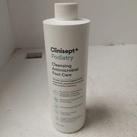 CLINISEPT+ PODIATRY CLEANSING ANTIMICROBIAL FOOT CARE - 500ML
