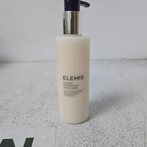 ELEMIS DYNAMIC RESURFACING FACIAL WASH 200ML UNBOXED