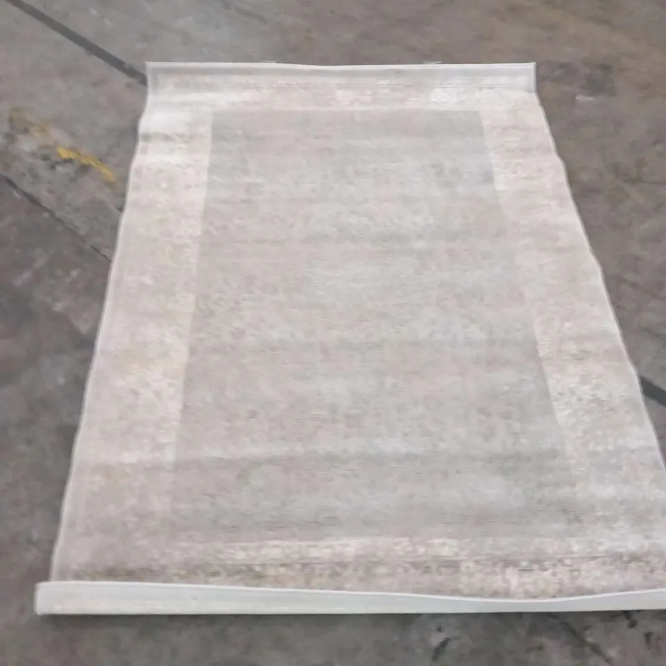 POLYTUFT EPERNAY GREY RUG 140 X 200CM