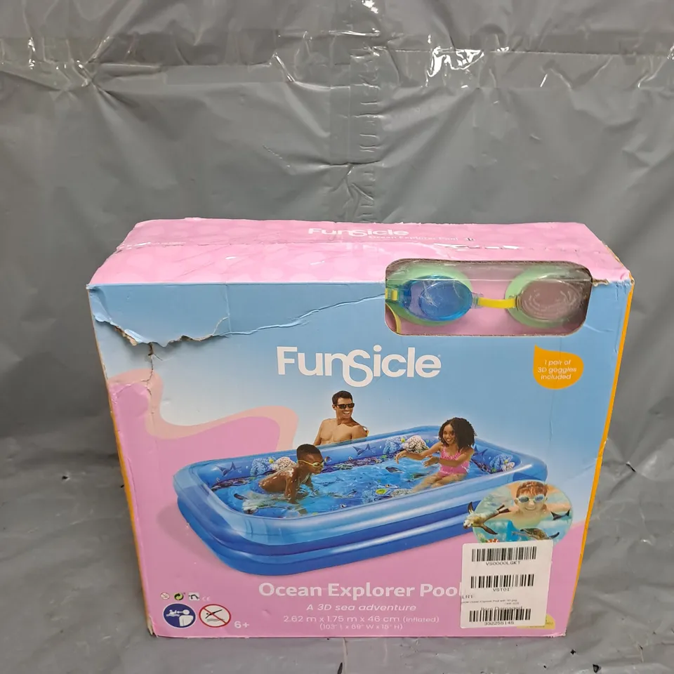 BOXED FUNSICLE OCEAN EXPLORER POOL