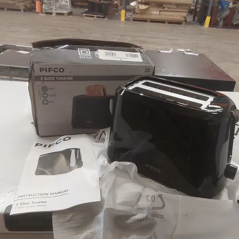 BOXED PIFCO 2 SLICE TOASTER