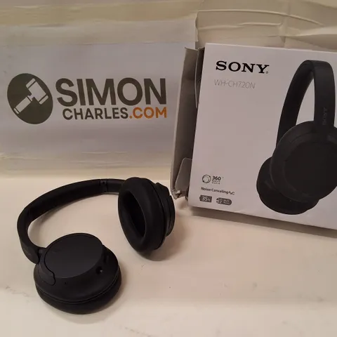 BOXED SONY WH-CH720N WIRELESS BLUETOOTH NOISE CANCELLING OVER-EAR HEADPHONES