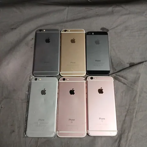 APPROXIMATELY 30 APPLE IPHONE BACKS - FOR PARTS - ASSORTED MODELS AND COLOURS