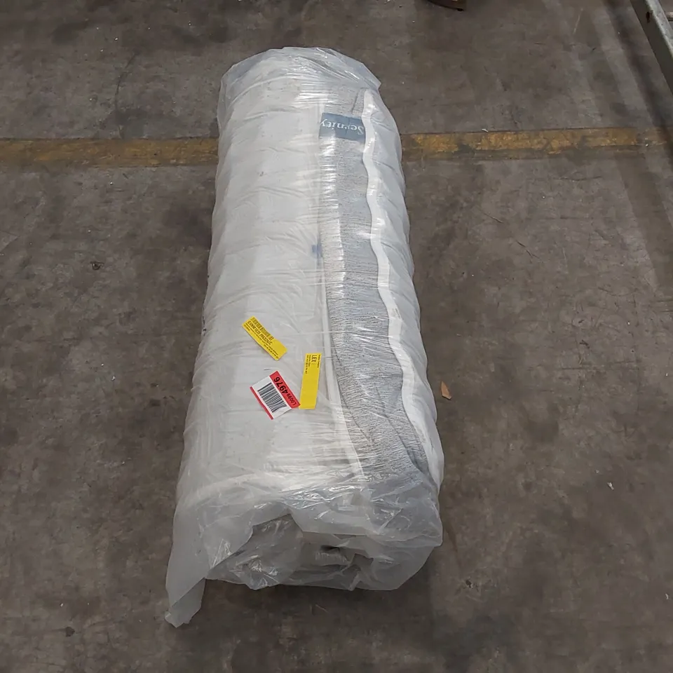 QUALITY BAGGED AND ROLLED 3' ADAMINE SERENITY COIL SPRING AND COMFORT FOAM HYBRID SINGLE MATTRESS 