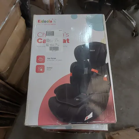 BOXED KIDOOLA CHILDREN'S CAR SEAT