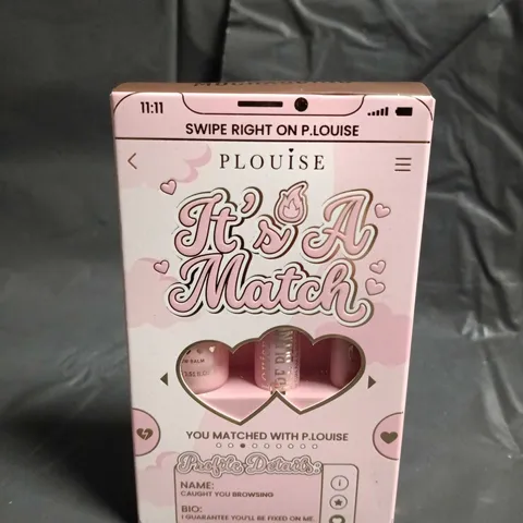 P LOUISE IT'S A MATCH LIP BALM 