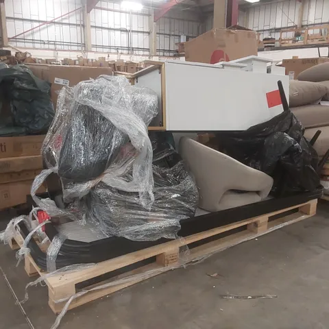 PALLET CONTAINING A LARGE QUANTITY OF ASSORTED DANETTI FURNITURE PARTS ECT