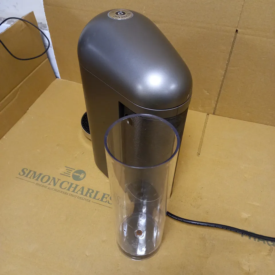 NESPRESSO VERTUO PLUS COFFEE MACHINE BY KRUPS, TITANIUM