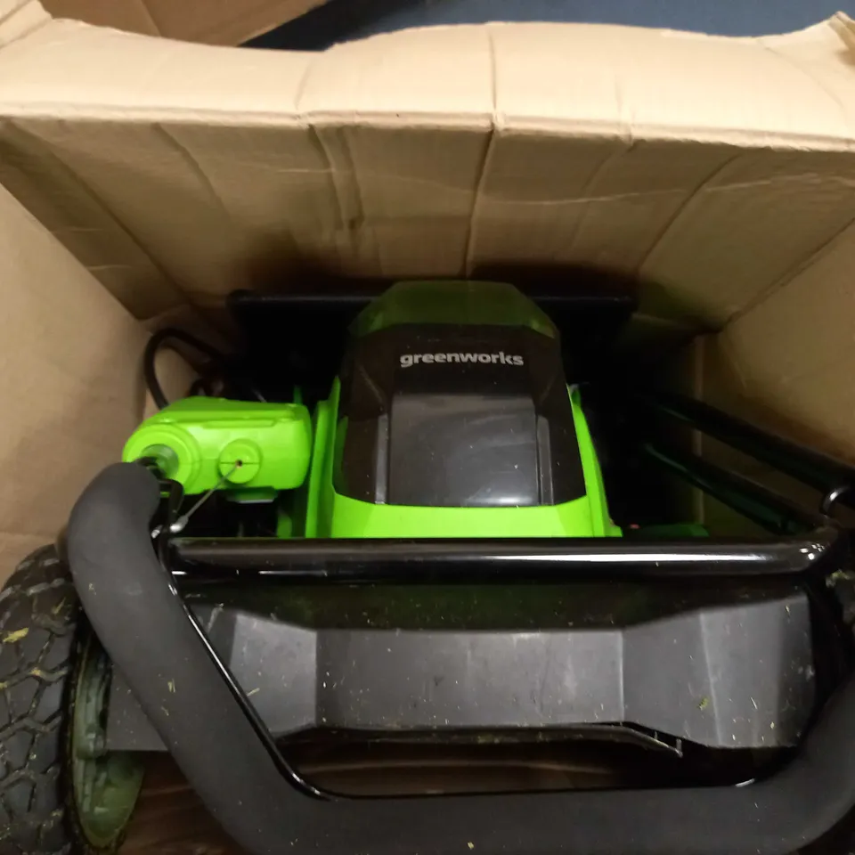 GREENWORKS G-MAX CORDLESS LAWNMOWER