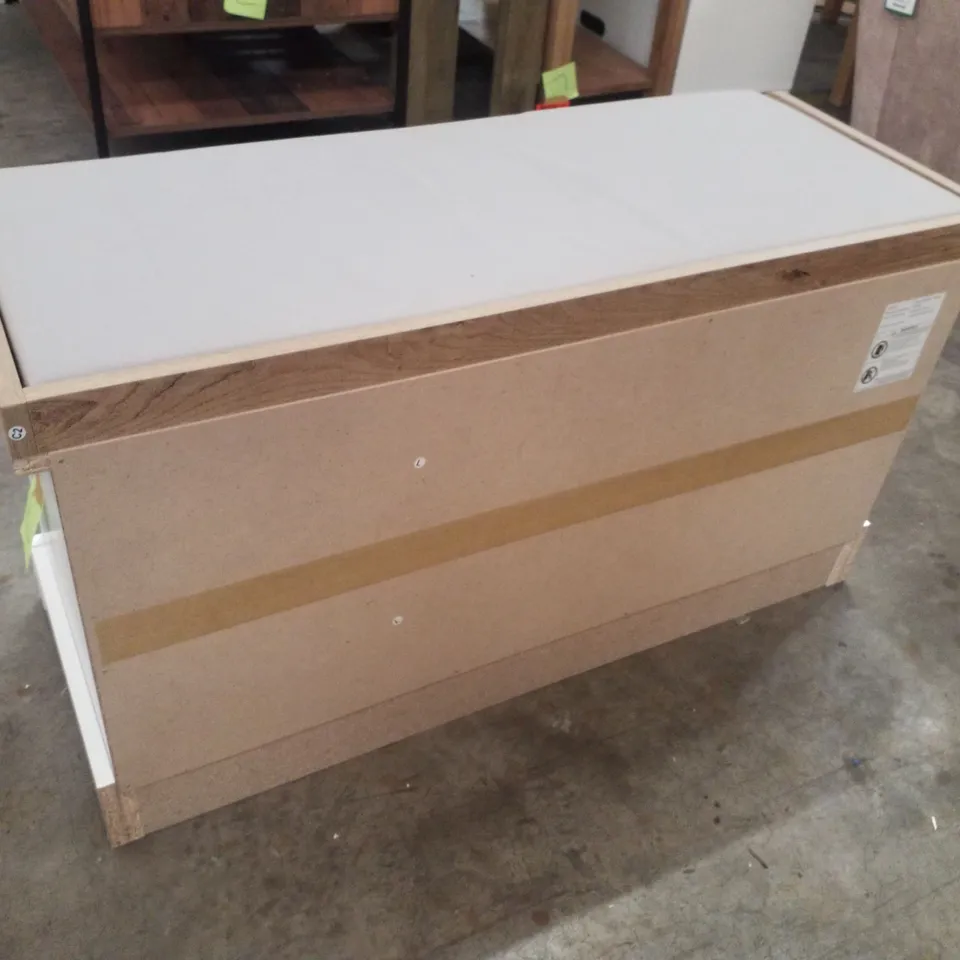 SUFY ANNAKAY SHOE STORAGE BENCH - WHITE