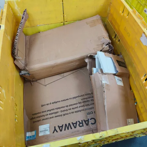 PALLET OF ASSORTED FLAT PACK ITEMS - DAMAGED