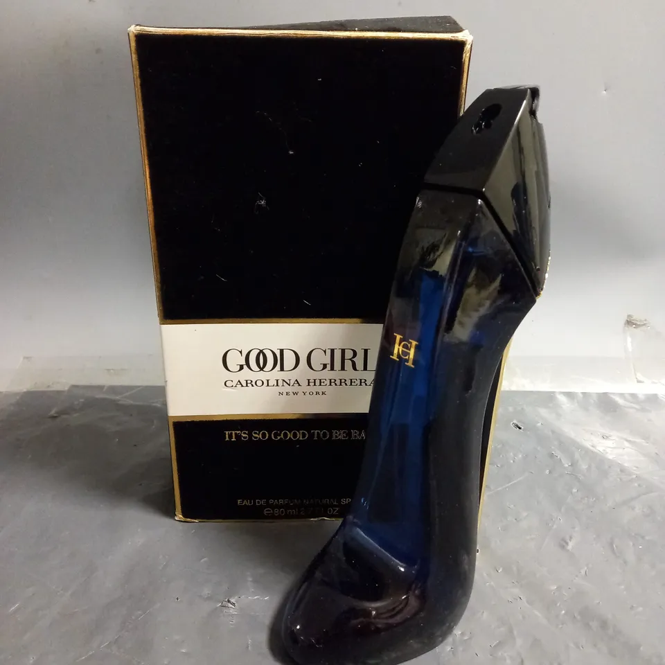 BOXED CAROLINA HERRERA GOOD GIRL IT'S SO GOOD TO BE BAD EAU DE PARFUM 80ML