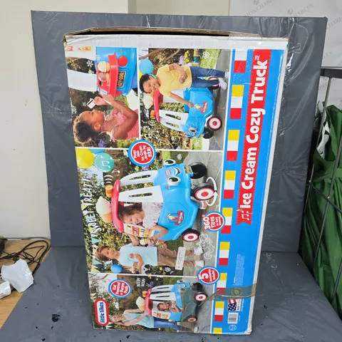 BOXED LITTLE TIKES ICE CREAM COZY TRUCK - COLLECTION ONLY