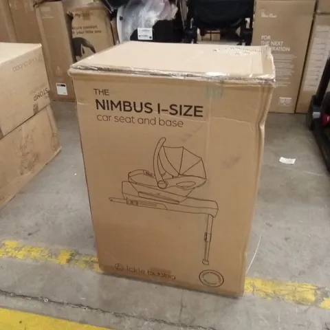 BOXED ICKLE BUBBA THE NIMBUS CAR SEAT AND BASE