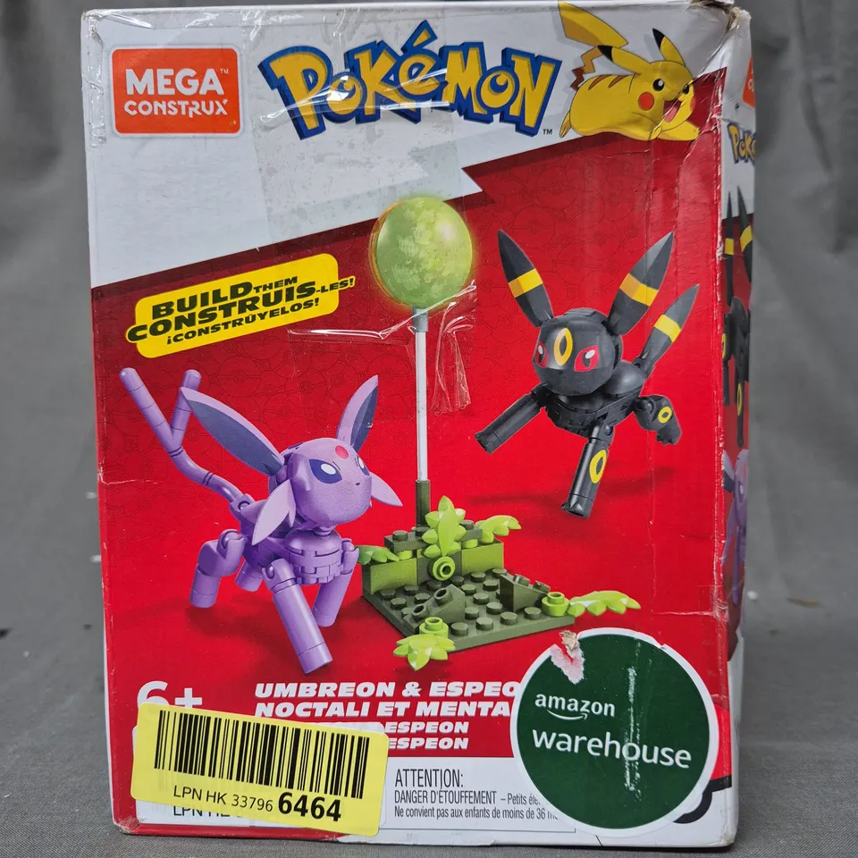 BOXED POKÉMON MEGA CONSTRUCT - UMBREON & ESPEON