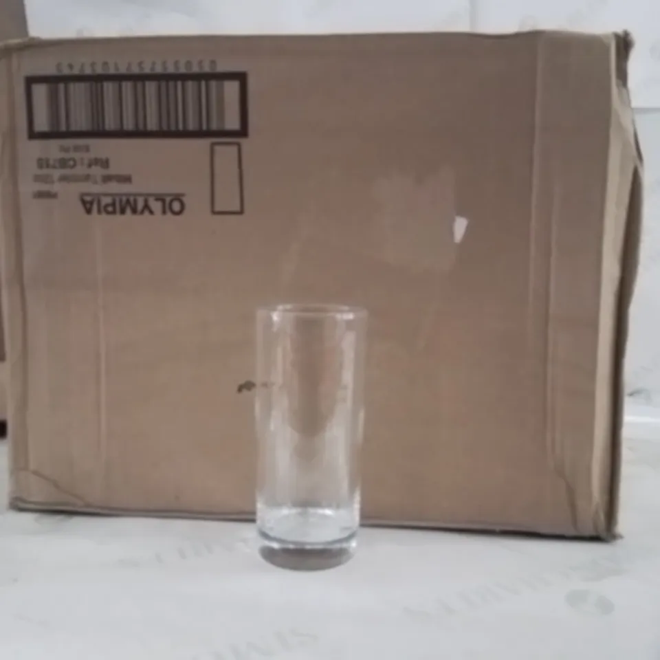 BOXED OLYMPIA HI BALL GLASSES APPROXIMATELY 48