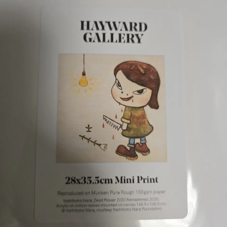 YOSHITOMO NARA PRINTS (SET OF FIVE) – HAYWARD GALLERY, NARA FOUNDATION