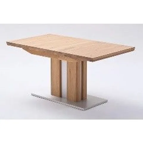 BRAND NEW BOXED BERGAMO EXTENDABLE COLUMN TABLE 180/230×77×90CM (2 BOXES)