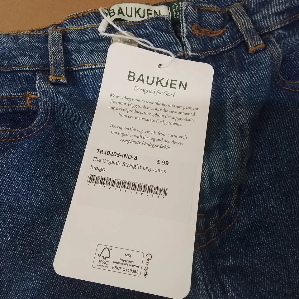 BAUKJEN STRAIGHT LEG JEANS - 8