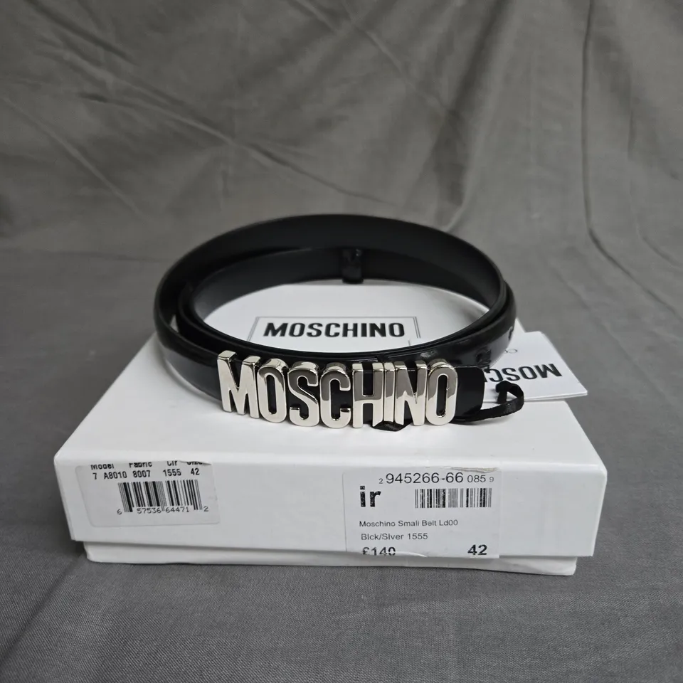 BOXED MOSCHINO SMALL BELT