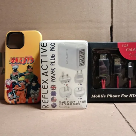 APPROXIMATELY 10 ASSORTED HOUSEHOLD ITEMS TO INCLUDE POWER PLUG PRO, ETC