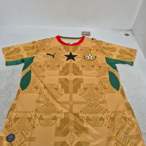 GHANA FOOTBALL ASSOCIATION X PUMA FOOTBALL SHIRT – L