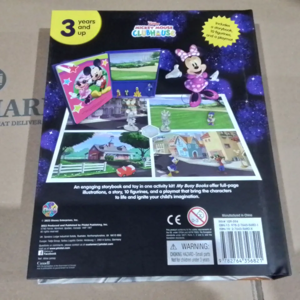 LOT OF 8 BRAND NEW DISNEY MICKEY MY BUSY BOOKS 