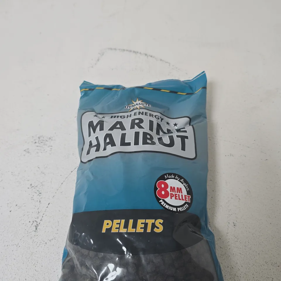DYNAMITE MARINE HALIBUT PELLETS 8MM – CARP FISHING PELLETS (BIG CARP RANGE)