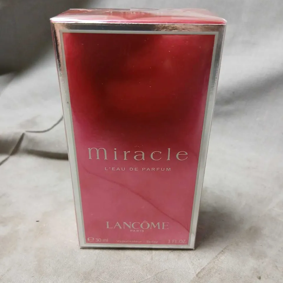 BOXED AND SEALED LANCOME PARIS MIRACLE L'EAU DE PARFUM 30ML 