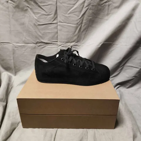 BOXED PAIR OF Y-3 SUEDE SNEAKERS - SIZE 6 1/2 
