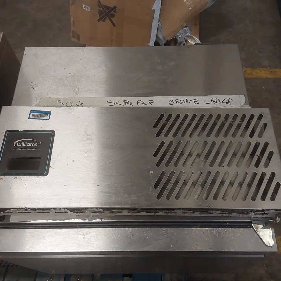 WILLIAMS H5UC HC R2 COMMERCIAL UNDERCOUNTER REFRIGERATOR