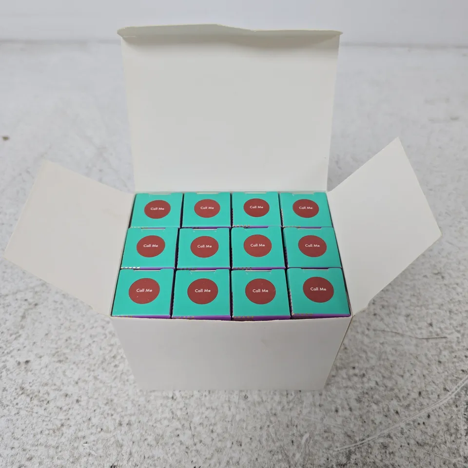 12 X HOLA NEON TINTED LIP BALMS - CALL ME