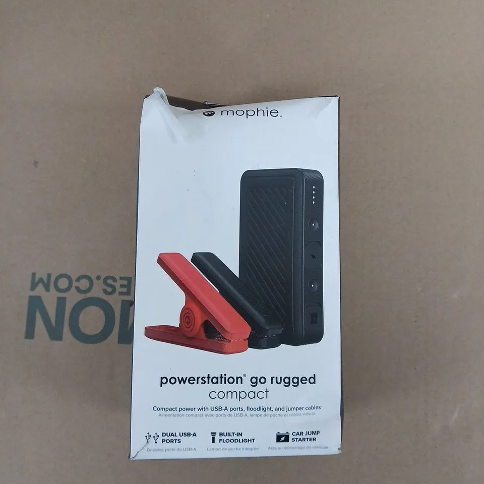 MOPHIE POWERSTATION GO RUGGED COMPACT PORTABLE BATTERY PACK (CAR JUMP STARTER)