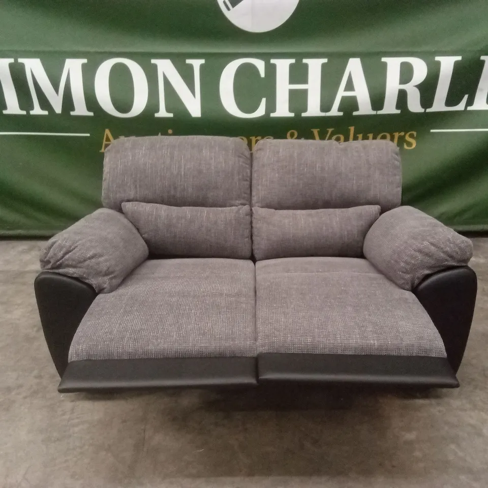 SANTORI 2 SEATER HIGH BACK RECLINER SOFA RRP £749