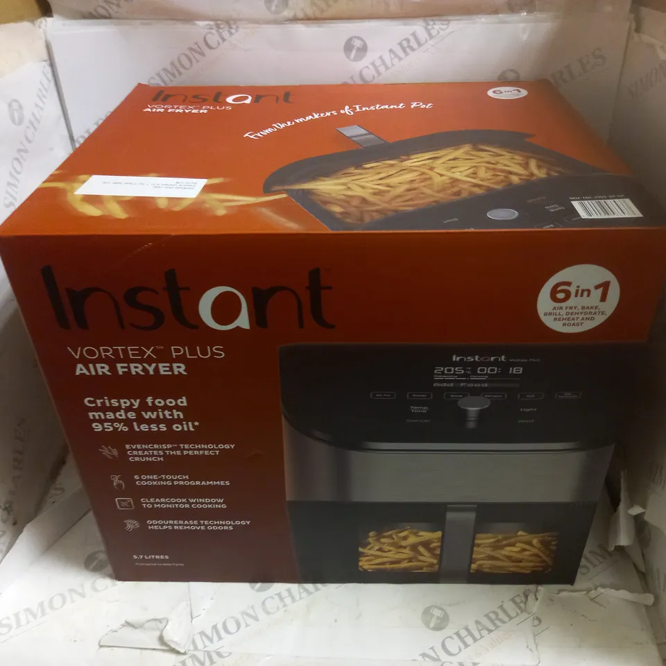 BOXED INSTANT VORTEX 6 IN 1 AIR FRYER 