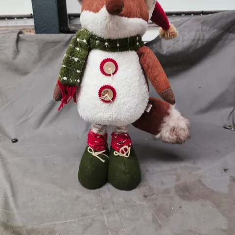 2X GISELA GRAHAM STANDING FOX DECORATIONS