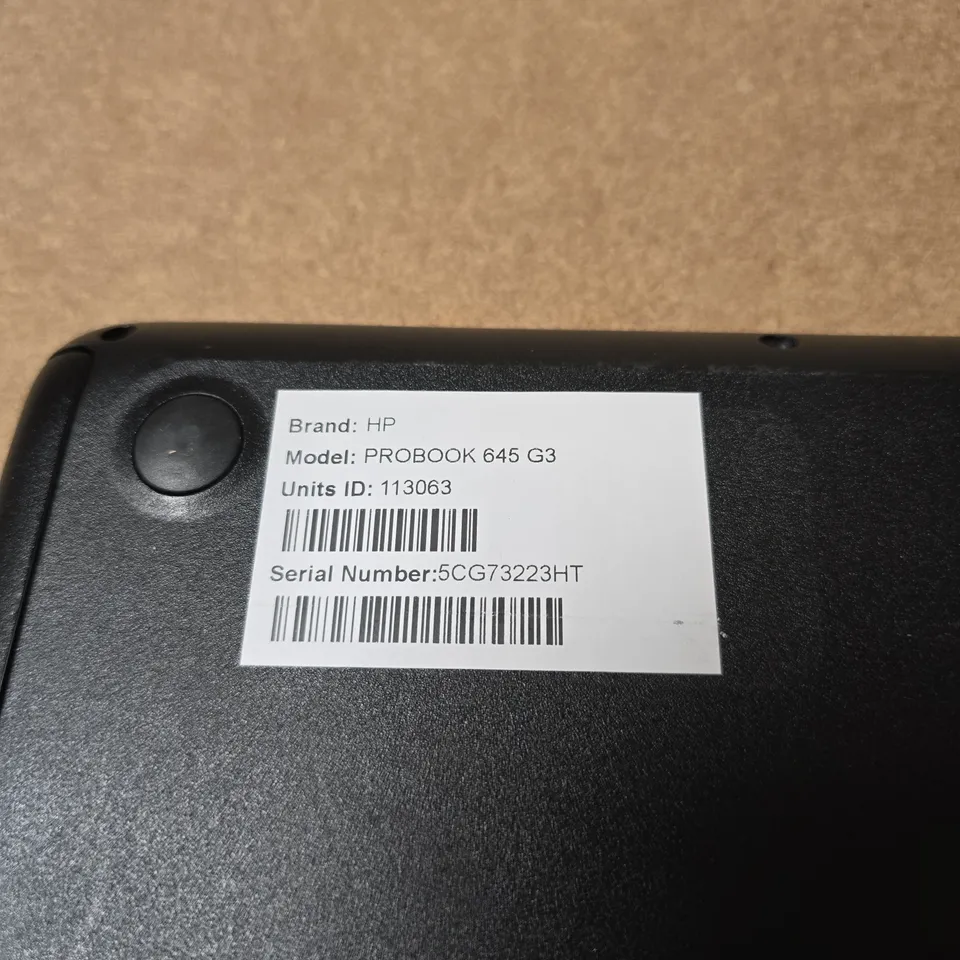 HP PROBOOK 645 G3 LAPTOP