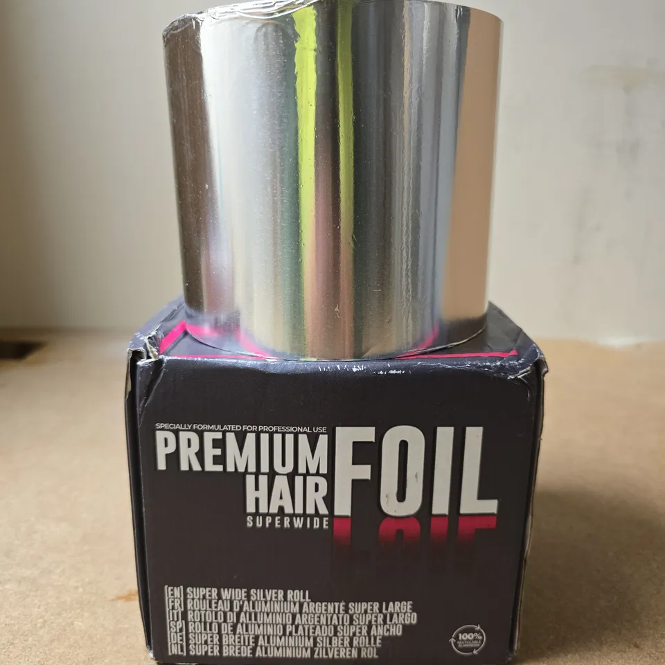 BOXED PREMIUM HAIR FOIL – SUPER WIDE SILVER ROLL