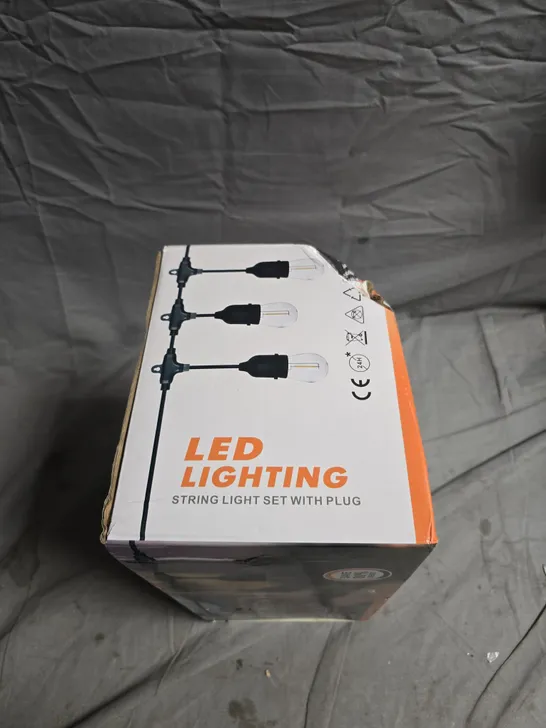 Lot 2284: LED LIGHTING – STRING LIGHT SET WITH PLUG (BOXED) - 5433594 ...
