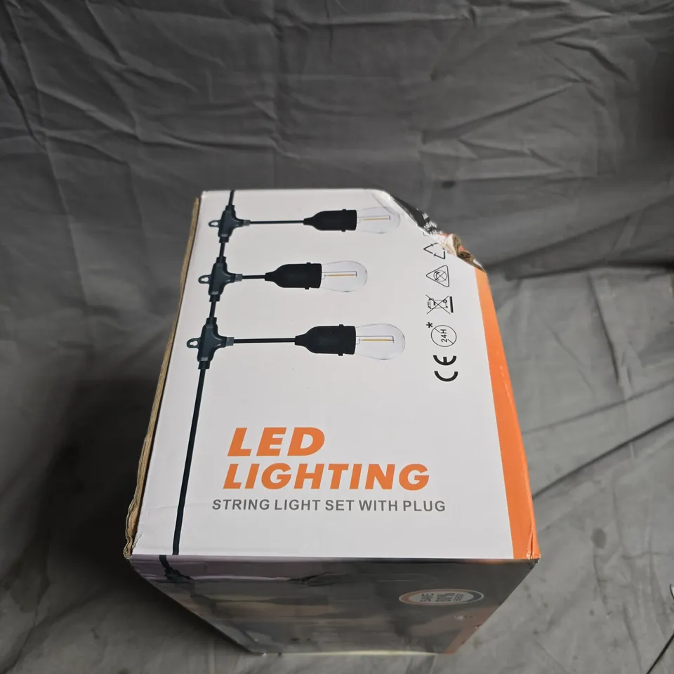 LED LIGHTING – STRING LIGHT SET WITH PLUG (BOXED)