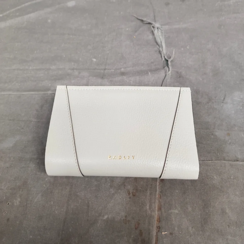 RADLEY LIGHT GREY PEBBLED LEATHER WALLET