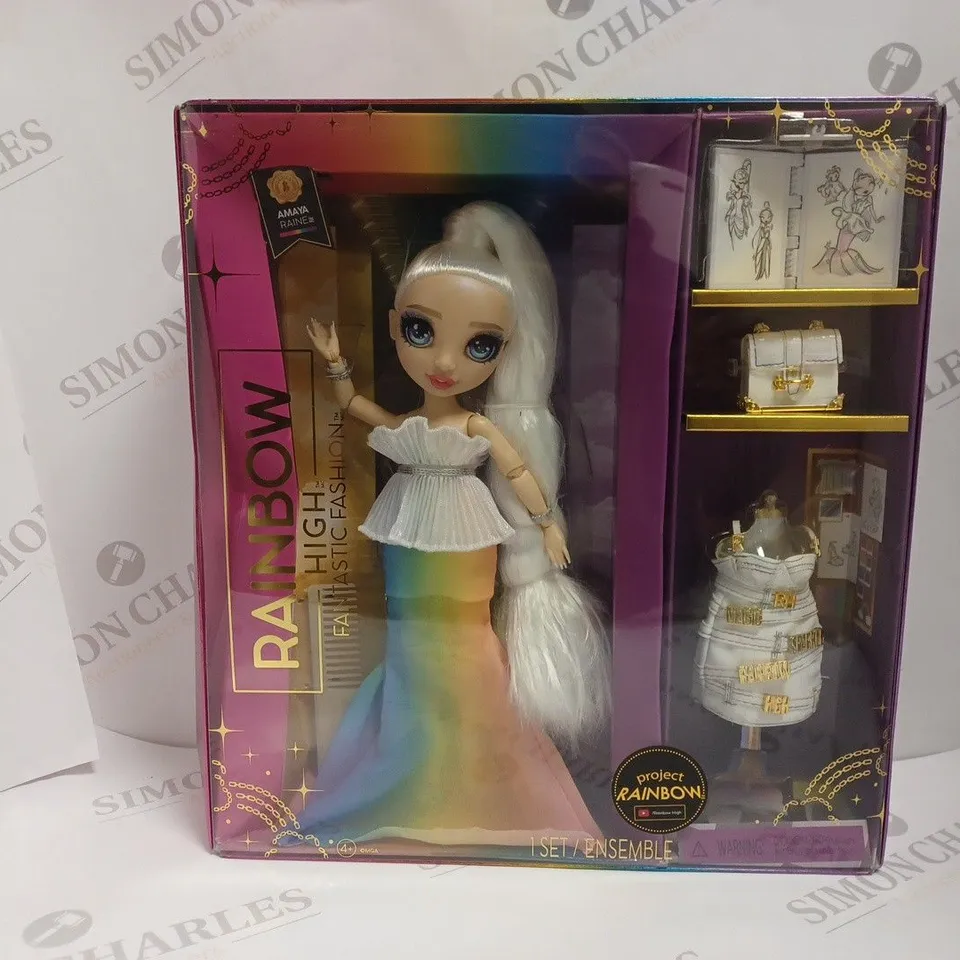 BOXED RAINBOW HIGH FANTASTIC FASHION DOLL 