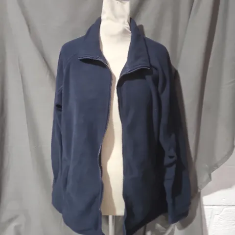 REGATTA PROFESSIONAL NAVY ZIP-UP JACKET, UK L (EU 52-54)