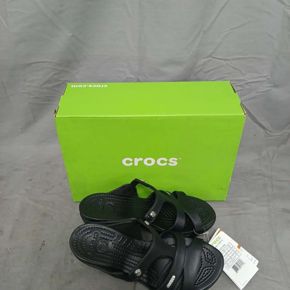 CROCS CYPRUS V HEEL W – WOMEN'S SANDALS, UK 6 .