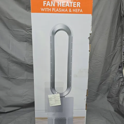 HOMESMART BLADELESS FAN HEATER WITH PLASMA & HEPA – BOXED
