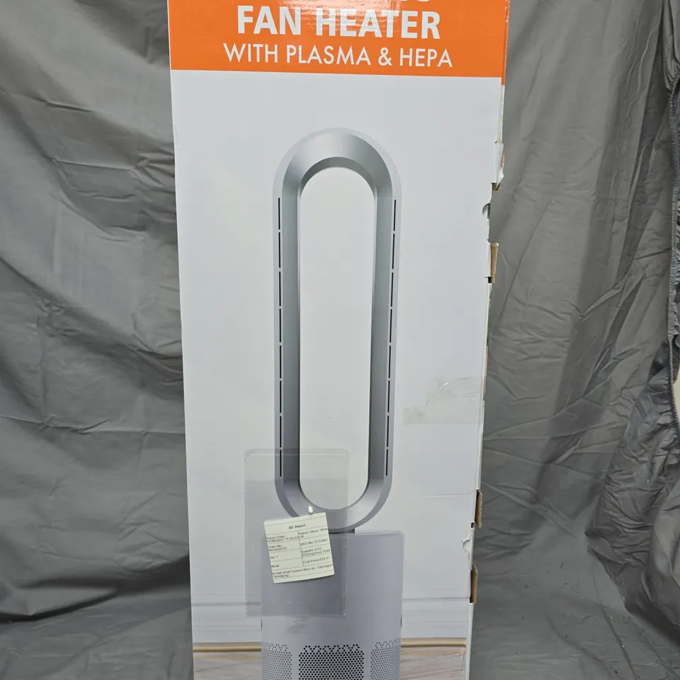 HOMESMART BLADELESS FAN HEATER WITH PLASMA & HEPA – BOXED