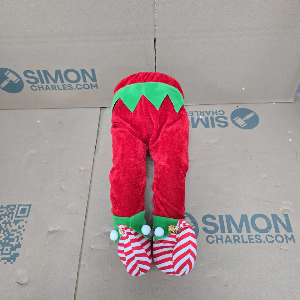 SANTA EXPRESS MOVING LEGS TREE DECORATION