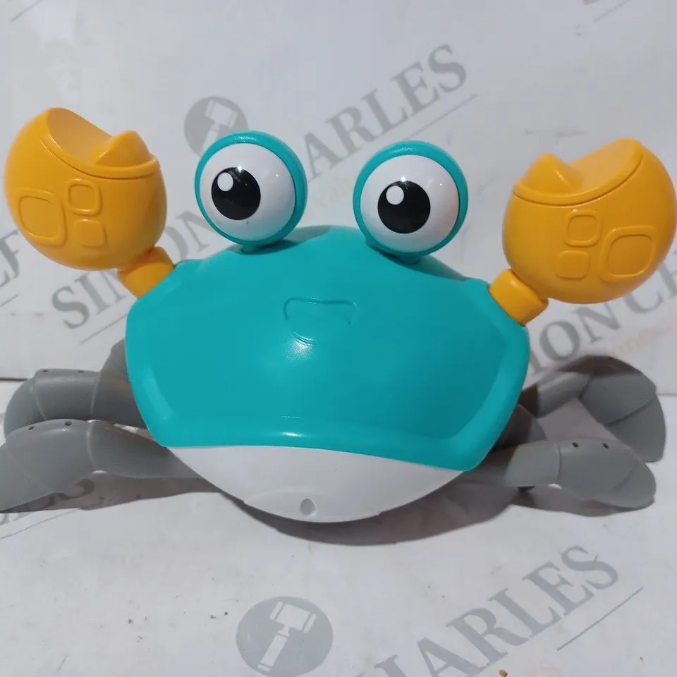 BOXED ELECTRIC INDUCTION CUTE CRAWLING CRAB TOY
