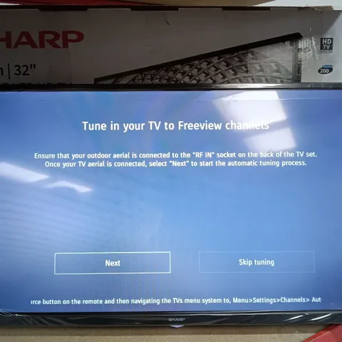  BOXED SHARP SMART TV HD/FULL HD 32" HD READY 32BC3K