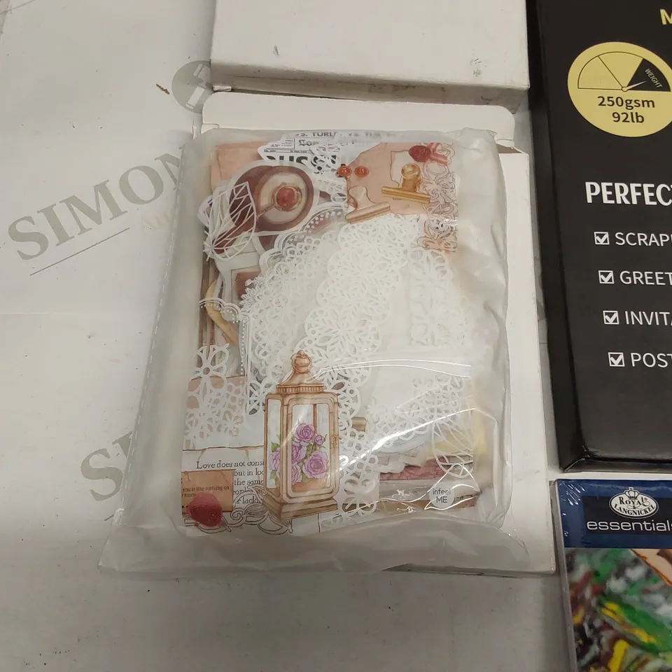 BOX OF APPROXIMATELY 21X BRAND NEW ASSORTED STATIONARY PRODUCTS TO INCLUDE;